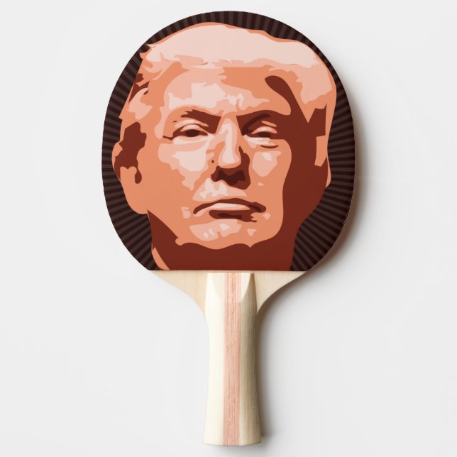 PALA DE PING PONG DONALD TRUMP PING PONG PADDLE (Anverso)