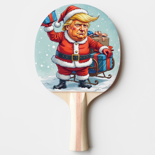 Pala De Ping Pong Donald Trump Santa Claus (Anverso)