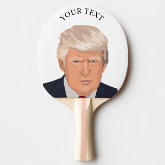 PALA DE PING PONG DONALD TRUMP TENNIS BAT (PERSONALIZAR)