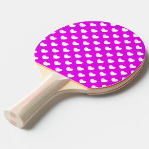 Pala De Ping Pong Dos Lados Diferentes Colores Contrarios Rosa Y Bla