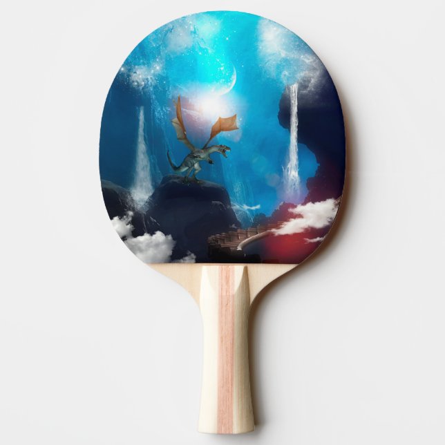 Pala De Ping Pong Dragón (Reverso)