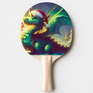 Pala De Ping Pong Dragón navidad (3)