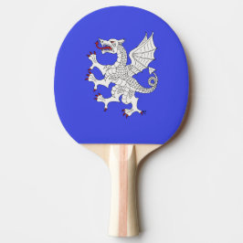 Pala De Ping Pong Dragon Rampant Argent