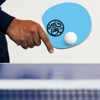 Pala De Ping Pong Dragon Tischtennisschläger, Roter Gummi Rückseite