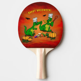 Pala De Ping Pong Dragones - ¡Feliz Halloween! Hoy cocinaré