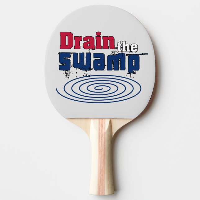 Pala De Ping Pong Drenar el pantano (Anverso)