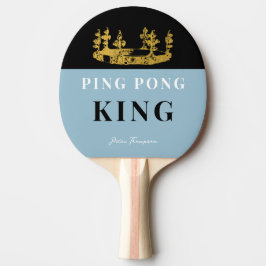 Pala De Ping Pong Dusty Blue Crown Table Tennis King Modern Personal