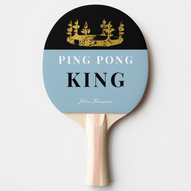 Pala De Ping Pong Dusty Blue Crown Table Tennis King Modern Personal (Anverso)