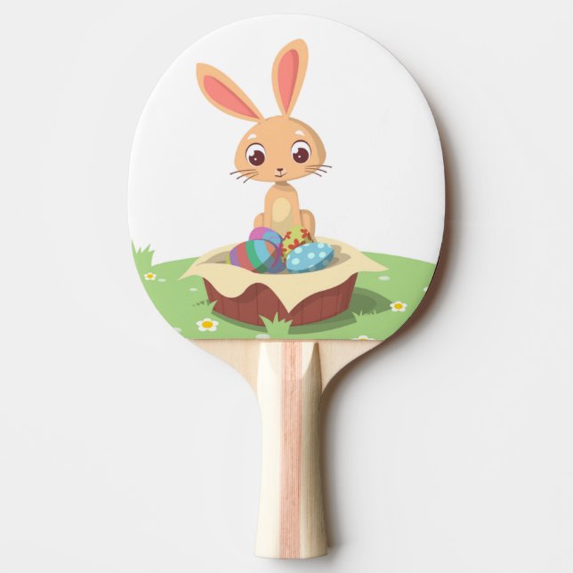 PALA DE PING PONG EASTER BUNNY (Anverso)