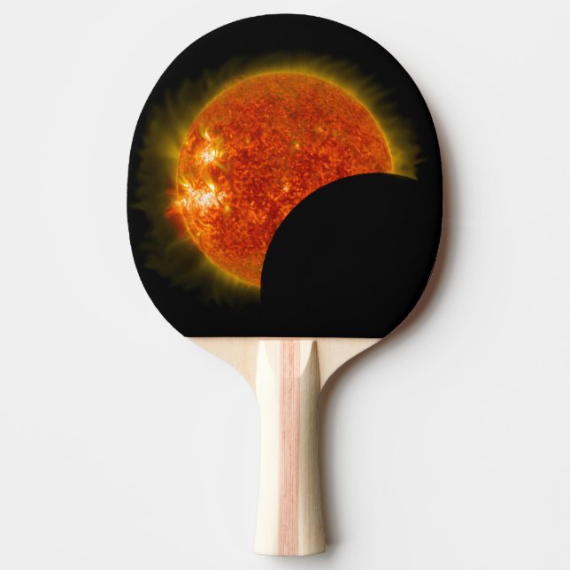 Pala De Ping Pong Eclipse solar en curso (Anverso)