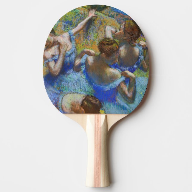 Pala De Ping Pong Edgar Degas - Bailarinas azules (Anverso)