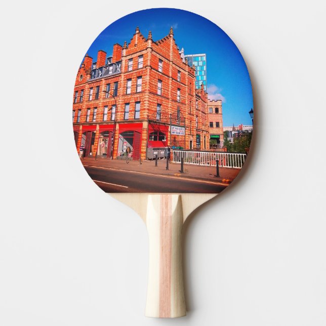 Pala De Ping Pong Edificio , al lado del puente (Anverso)