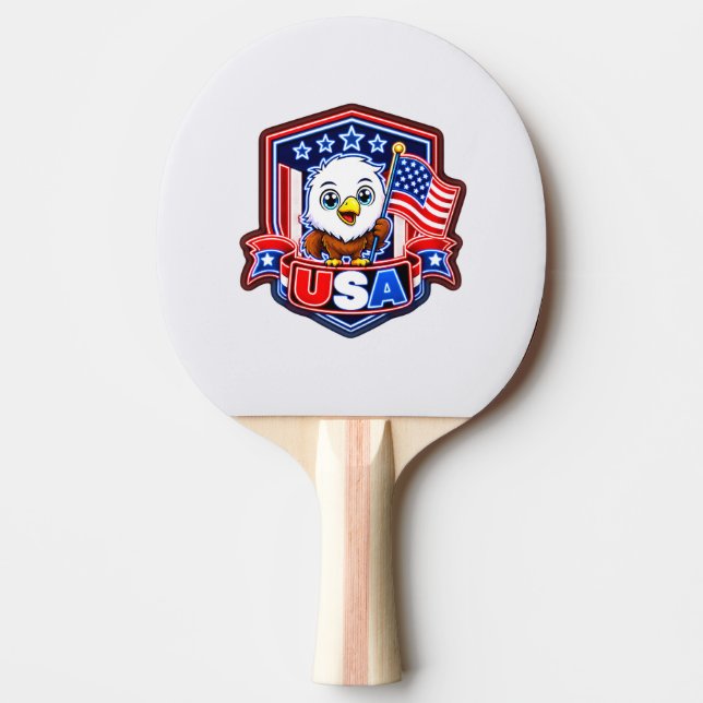 PALA DE PING PONG EE. UU. (Anverso)