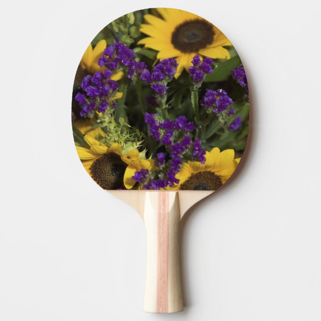 Pala De Ping Pong EE.UU., cierre del arreglo de flor de novia, (Anverso)