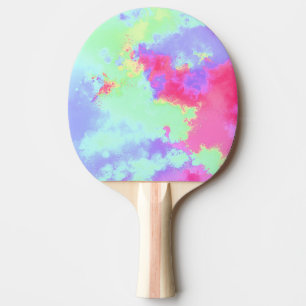 Pala De Ping Pong Efecto de salpicadura de pintura de pulverización