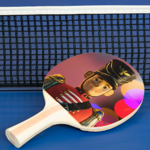 Pala De Ping Pong El amigo soldadito de juguete clásico de Navidad d