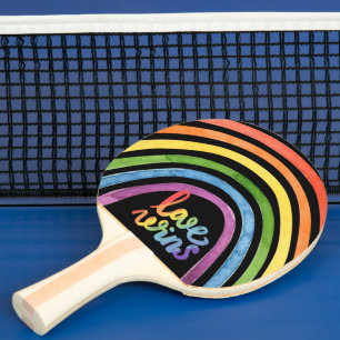 Pala De Ping Pong El amor gana el orgullo gay