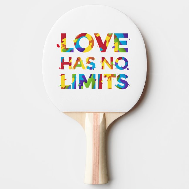 Pala De Ping Pong El amor no tiene límites (Anverso)