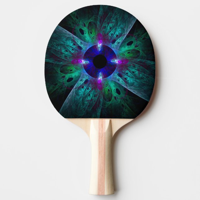 Pala De Ping Pong El arte abstracto visual (Anverso)