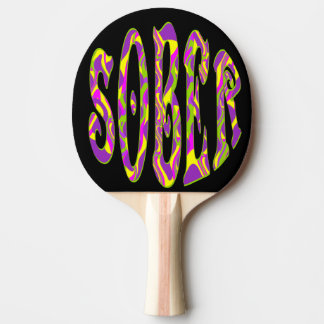 Pala De Ping Pong El arte psicodélico de SOBER Retro 60