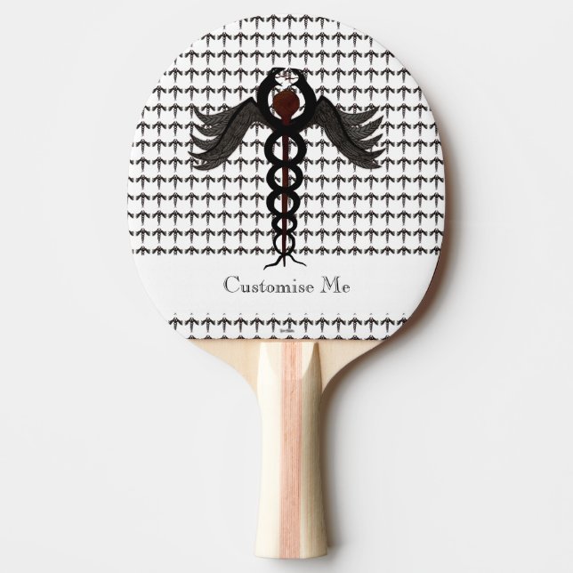 Pala De Ping Pong El Caduceus (Sumido) (Anverso)