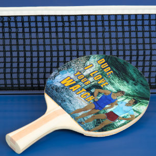Pala De Ping Pong El chico de SlipperyJoe ama tu reloj arte LGBTQIA 
