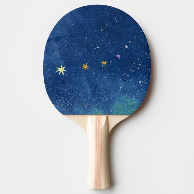 Pala De Ping Pong El cielo estrellado (Anverso)