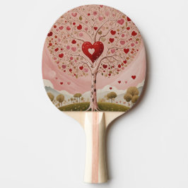 Pala De Ping Pong El corazón