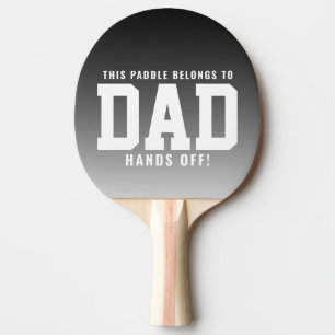 Pala De Ping Pong El deporte pertenece a Dad Black Ombre