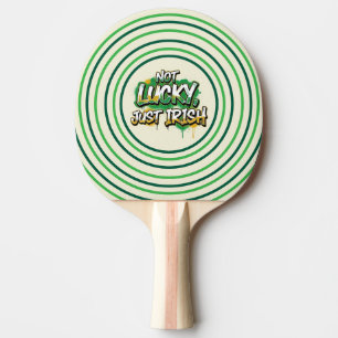 Pala De Ping Pong El Día de San Patricio de Irlanda
