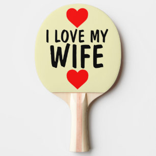 PALA DE PING PONG EL DÍA DE SAN VALENTÍN PING PONG PADDLE PARA ESPOS