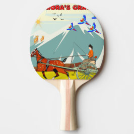 Pala De Ping Pong El esplendor de la naturaleza, mejorando la armoní