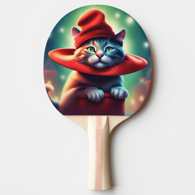 Pala De Ping Pong el gato del asistente (Anverso)
