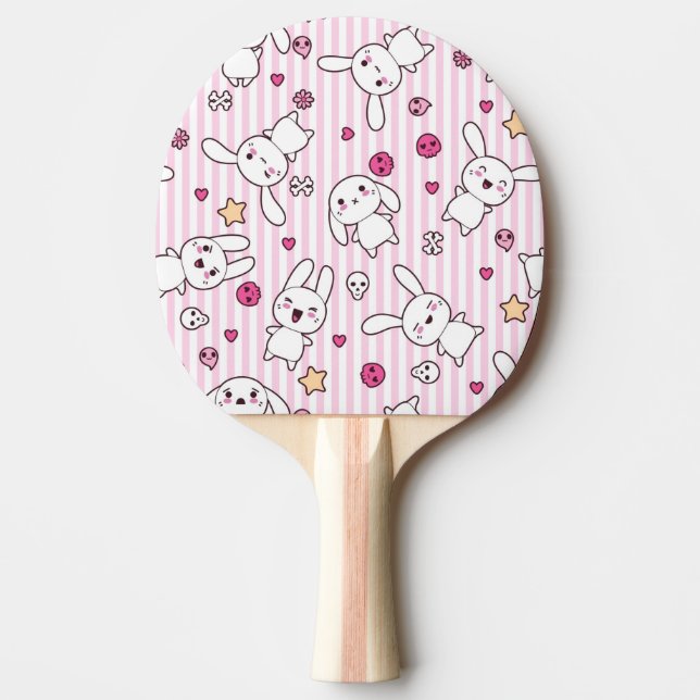 Pala De Ping Pong el kawaii raya el modelo (Anverso)