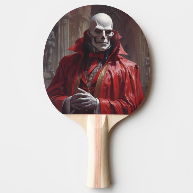 Pala De Ping Pong El Maestro Phibes detiene el reloj (Anverso)