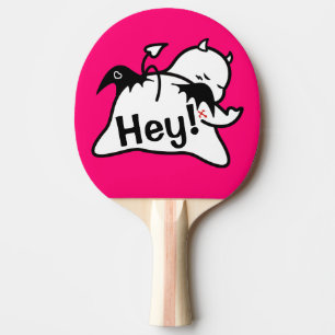 Pala De Ping Pong El malvado tímido del amor