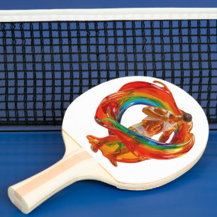 Pala De Ping Pong El masculino tema Pride moderno y llamativo de Sli