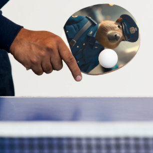 Pala De Ping Pong El oficial Capybara: Manteniendo la paz,