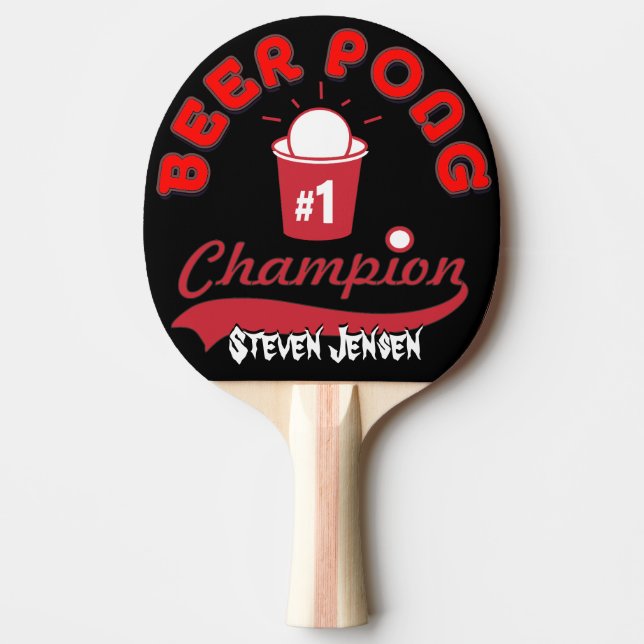 Pala De Ping Pong El personalizado añade la paleta conocida de Pong (Anverso)
