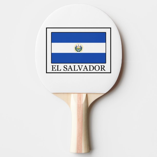 Pala De Ping Pong El Salvador (Anverso)