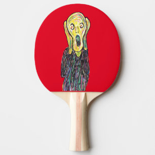 Pala De Ping Pong El tenis de mesa de ping pong que da miedo al grit