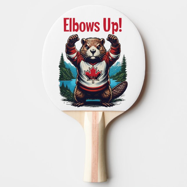 Pala De Ping Pong Elbows Up Canada (Anverso)