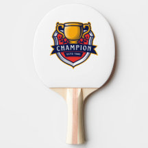 Elección de Campeón: Ping Pong Paddle impreso