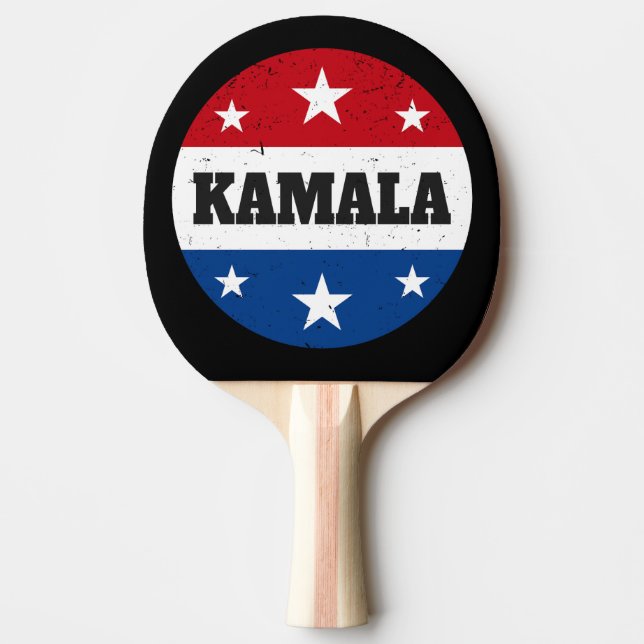Pala De Ping Pong Elecciones Kamala Harris 2024 V (Anverso)