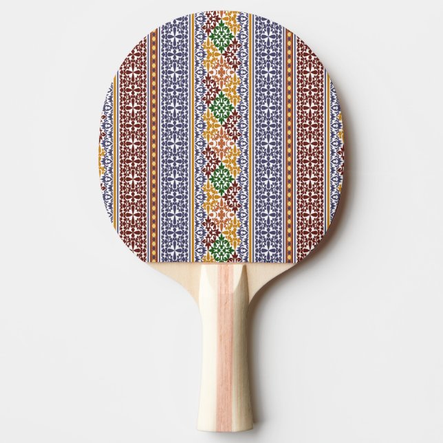 Pala De Ping Pong elegant ethnic pattern  (Anverso)