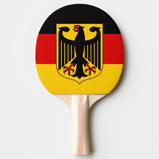 Pala De Ping Pong emblema de alemania (Anverso)