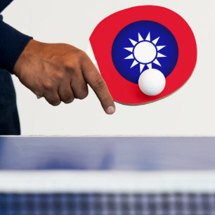 Pala De Ping Pong Emblema nacional de Taiwán