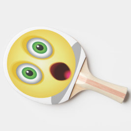 Pala De Ping Pong Emoji - Cara divertida