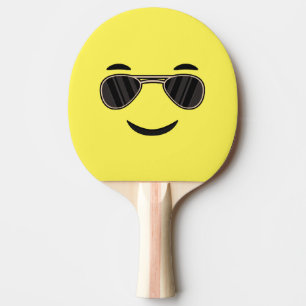 Pala De Ping Pong Emoji de las gafas de sol