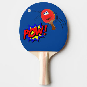 Pala de Ping Pong Emoji deportista en acción